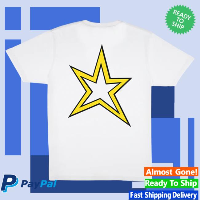 Official Republic Records Merch Store Dylan Star Logo White Top Shirt Republic Records Apparel Clothing Shop RepublicRecords