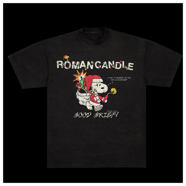 Unfucktheworld Merch Roman Candle Xmas Good Grief Shirt Piperferrari