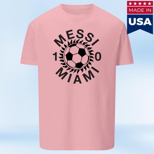 Official Messi Merch Store Lionel Messi Miami 10 Graphic New Shirt Messi Clothing Shop