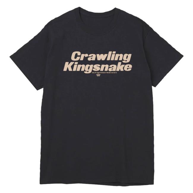 The Black Keys Merch Crawling Kingsnake Black Tee