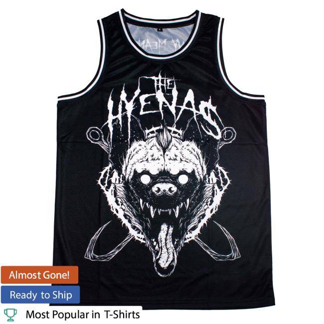 Official Any Means Necessary Clothing The Hyenas Basketball Jersey Shirts