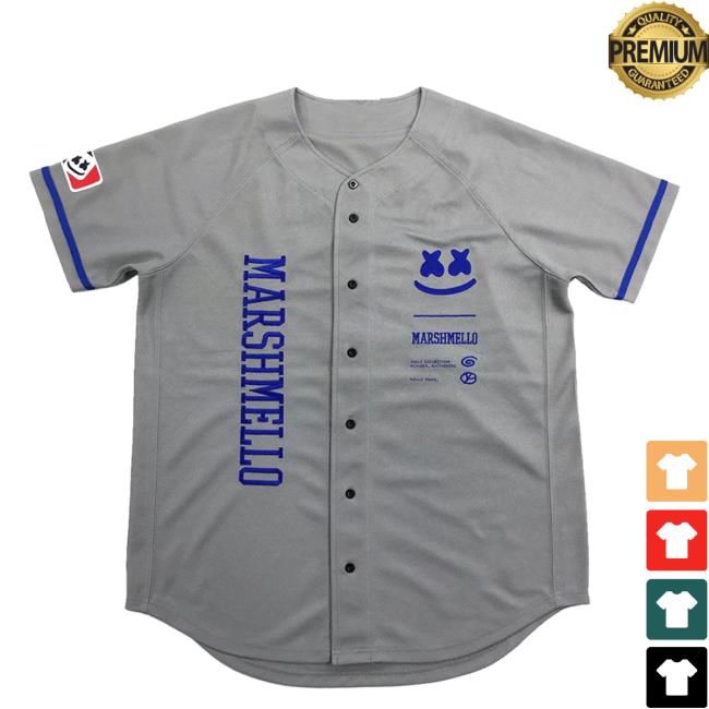 Official Marshmello Apparel Clothing Merch Store Marshmello Mello Gang Baseball Jersey 30 New Shirt Marsh Mello Shop