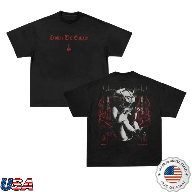 Official Crown The Empire Merch Demon Fetus T Shirts
