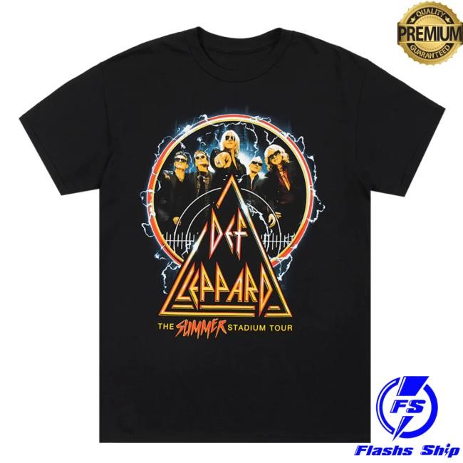 The Summer Stadium Tour 2024 Shirt Def Leppard Official Store