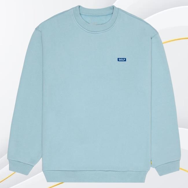 Official Tyler The Creator Merch Washed Logo Crew by Golf Wang