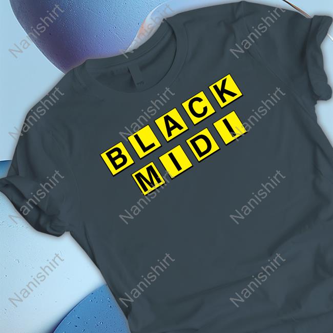 Black Midi Waffle House Shirt