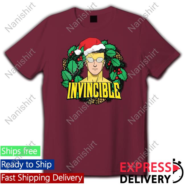Official Invincible Merch Invincible Mark Grayson Holiday T Shirt