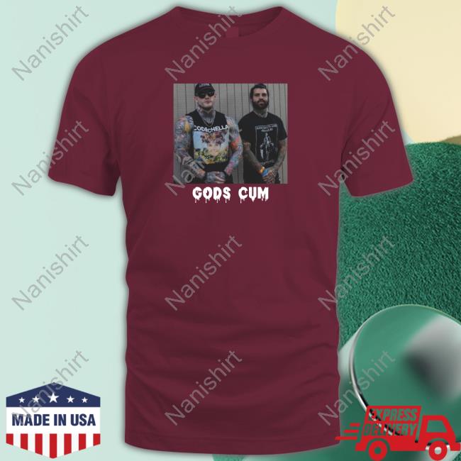 Gods Cum Long Sleeve T-Shirt Gifts For Goths Merch Official Gods Cum Tee