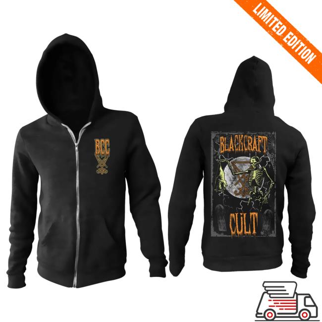 Blackcraft Cult Clothing Store BlackcraftCult Halloween Forever - Zip Up Crew neck