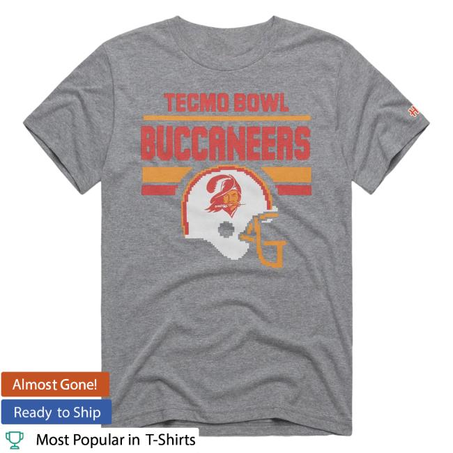 Official Homage Merch Tecmo Bowl Tampa Bay Buccaneers Tee Apparel Clothing Store Shop