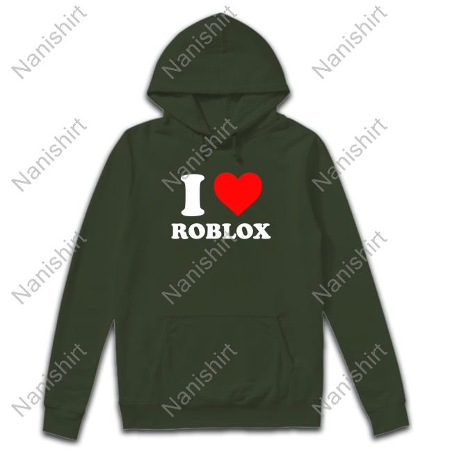 I Love Roblox Long Sleeve T Shirt