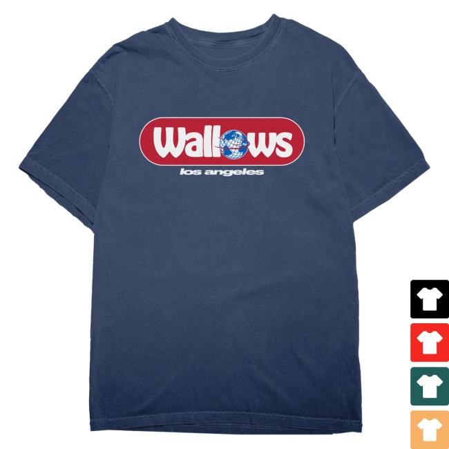 Wallows Globe Los Angeles Shirt – Wallows Store