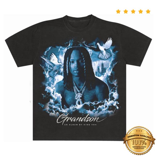 Official King Von Merch Store Don't Miss Popover Shirt Black King Von Apparel Clothing Shop KingVon