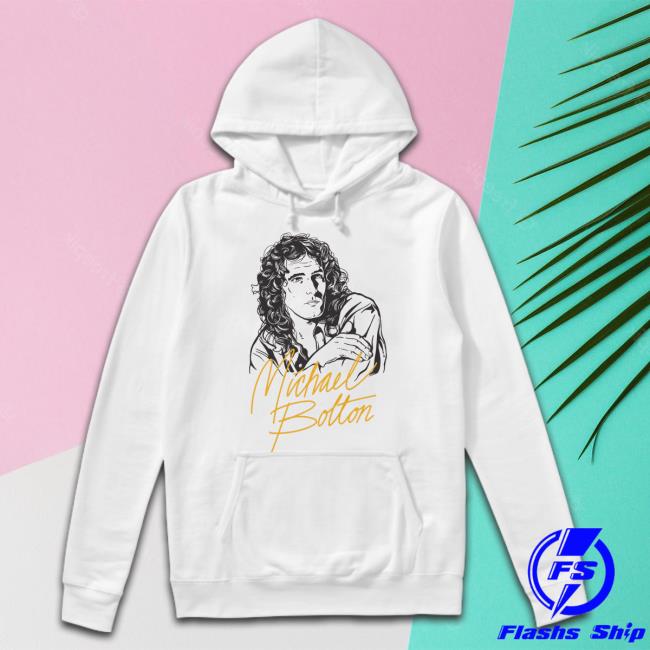 Michael Bolton Retro Illustration Hoodie