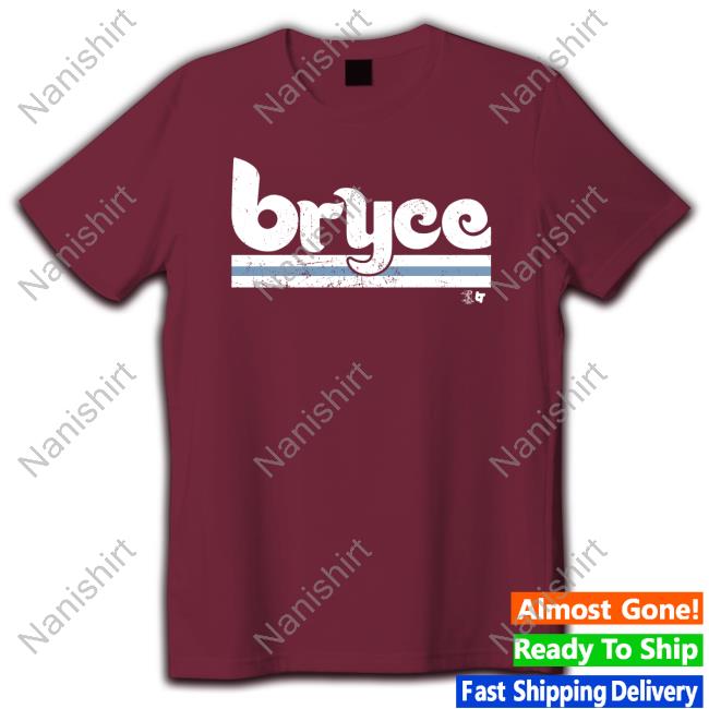 Official Breaking T Bryce Harper Philadelphia Text Crewneck Sweatshirt