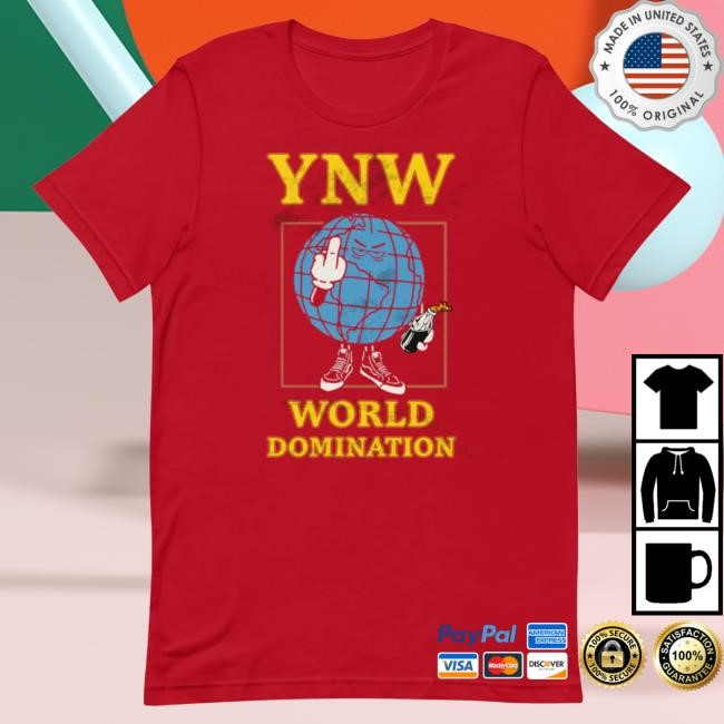 Official Ynw Melly Clothing Merch Ynw Melly World Domination Hot Shirt YnwMelly