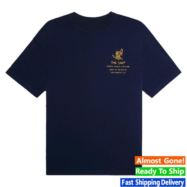 Official Maverick Carter Uninterrupted Clothing Store Shop The Shop By Hand Shirt Navy Mavcarter