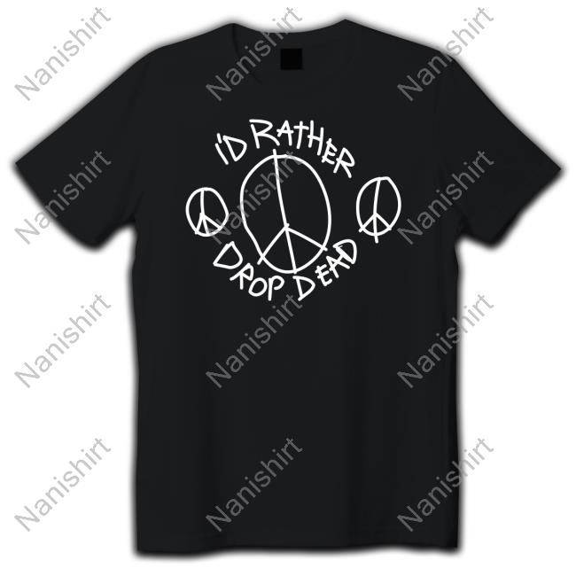 Drop Dead Peace Crewneck Sweatshirt
