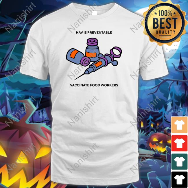 Marler Clark Hav Is Preventbale Vaccinate Food Workers Long Sleeve Tee
