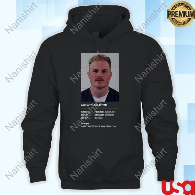 Zachary Lane Bryan Mugshot Long Sleeve Tee