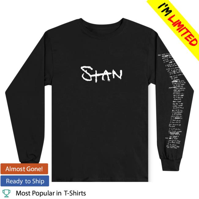 Official Eminem Merch Store Slim Shady Eminem Stan Long Sleeve Hot Shirt (Black) Eminem Apparel Clothing Shop SlimShady