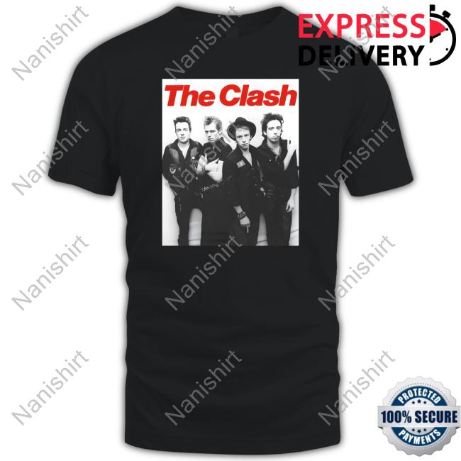 The Clash Merch The Clash London Calling Photo Long Sleeve T Shirt