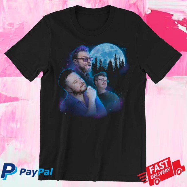 Official 3 Brother Moon Shirt - Mcelroy Merch