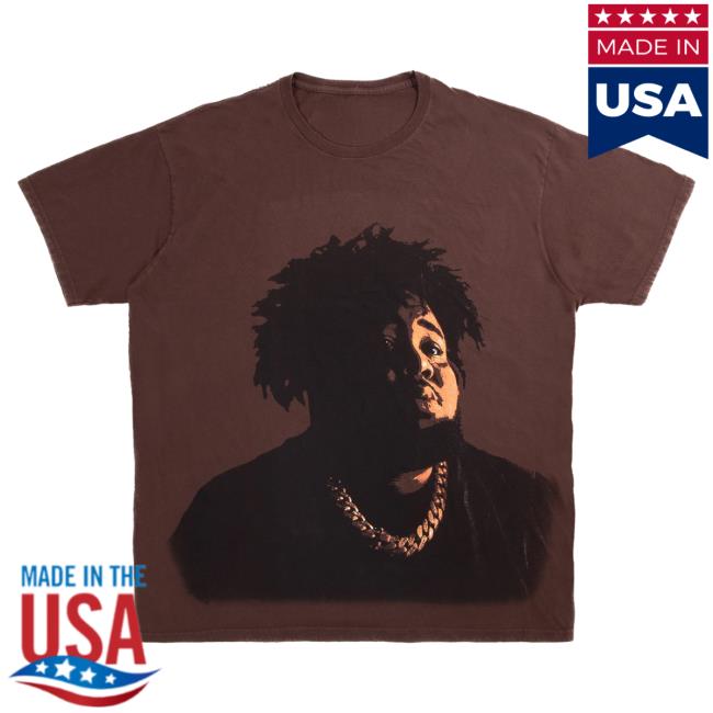 Official Rod Wave Apparel Clothing Store Merch Rod Wave Nostalgia Brown Shirt New RodWave Shop