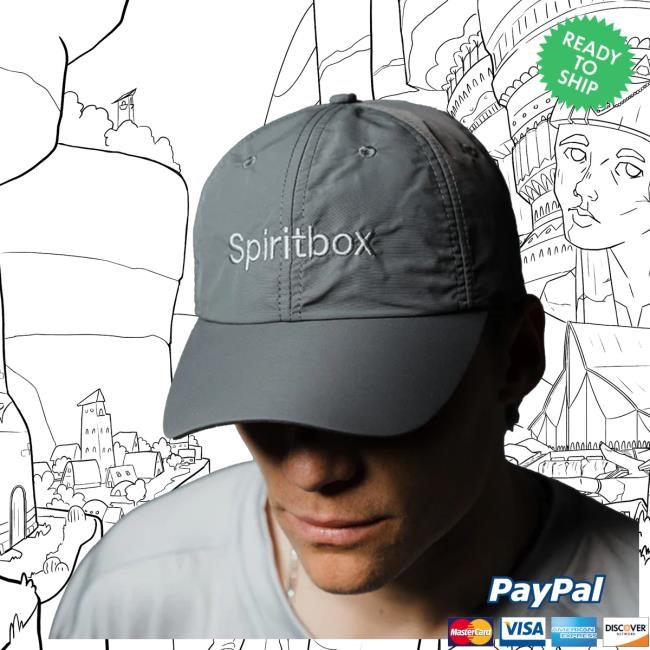 Official Spirit Box Merch Store Spiritbox Nylon Cap (Silver) Spiritbox Clothing