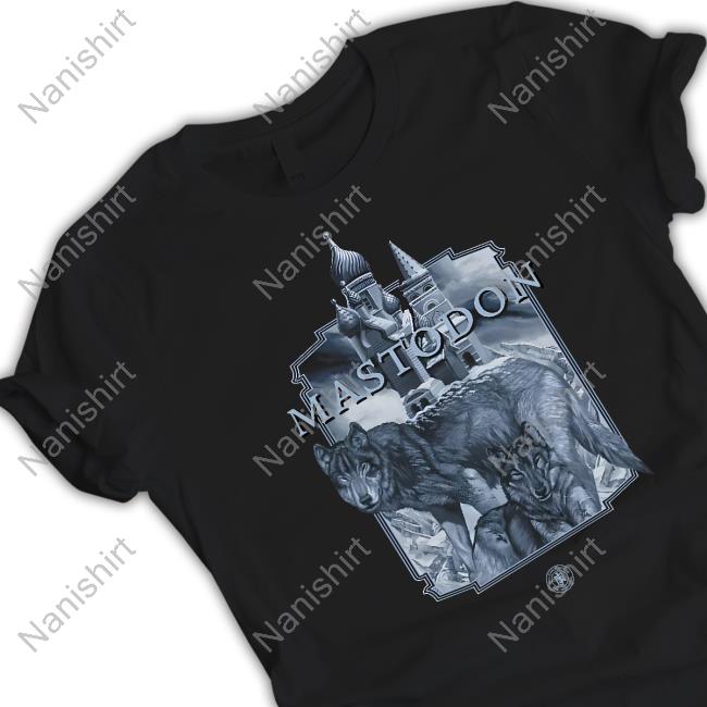 Official Mastodon Hushed Wolf Shirt