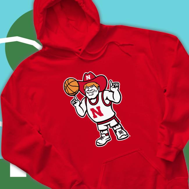 Nebraska Giant New Herbie Logo Basketball Tee