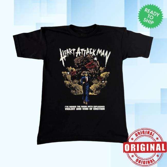 C4 Tee Shirt Heart Attack Man