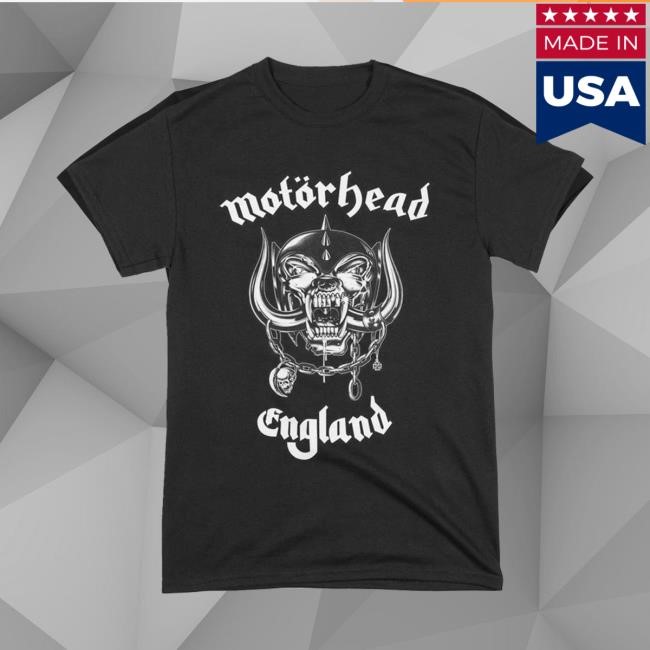 England Lounge Shirt Motorhead Store
