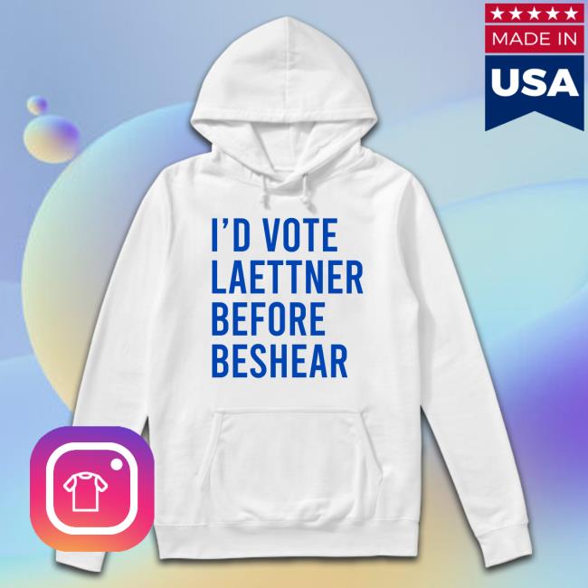 Official I’D Vote Laettner Before Beshear Tee