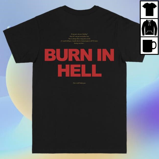 Set It Off Burn In Hell New T-Shirt Fake Ass Friends