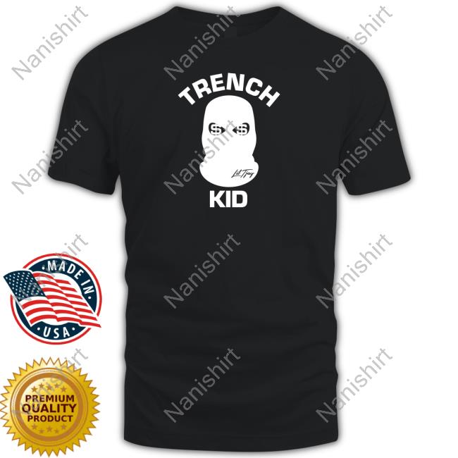 Official Lil Tjay Merch Trench Kid Balaclava Shirts