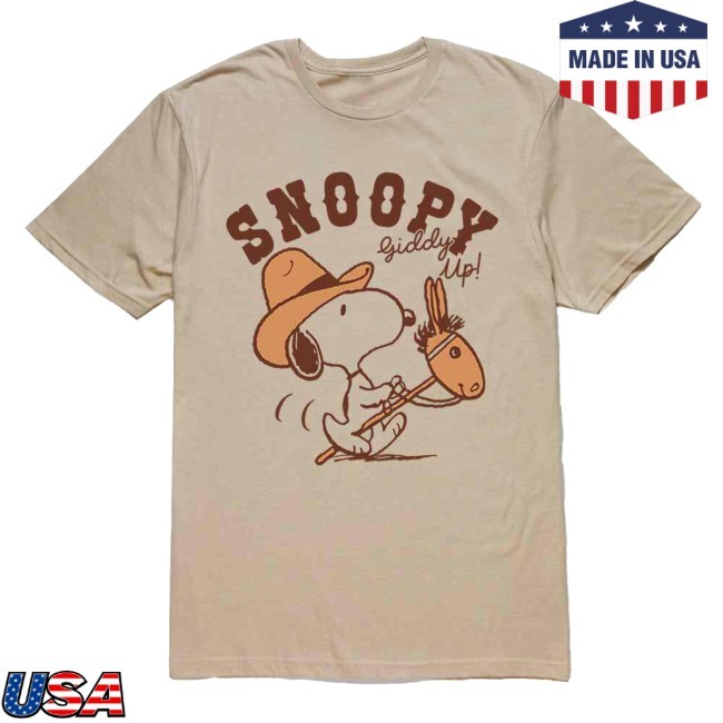 Snupy Giddy Up New T-Shirt - Snupy