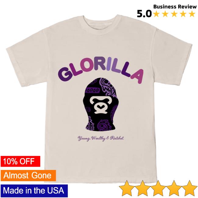 Official GloRilla Merch Store Paisley Ski Mask Top Shirt GloRilla Apparel Clothing Shop Glo Rilla