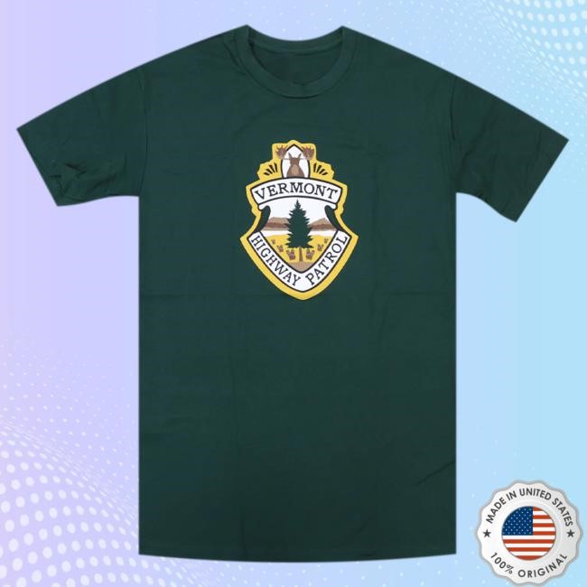 Official Hello Merch Broken Lizard Vermont Dark Green Tees HelloMerch