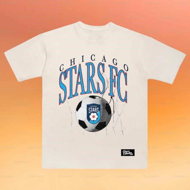 NWSL Shop Store Merch Official Unisex Chicago Stars Heavyweight Shirt