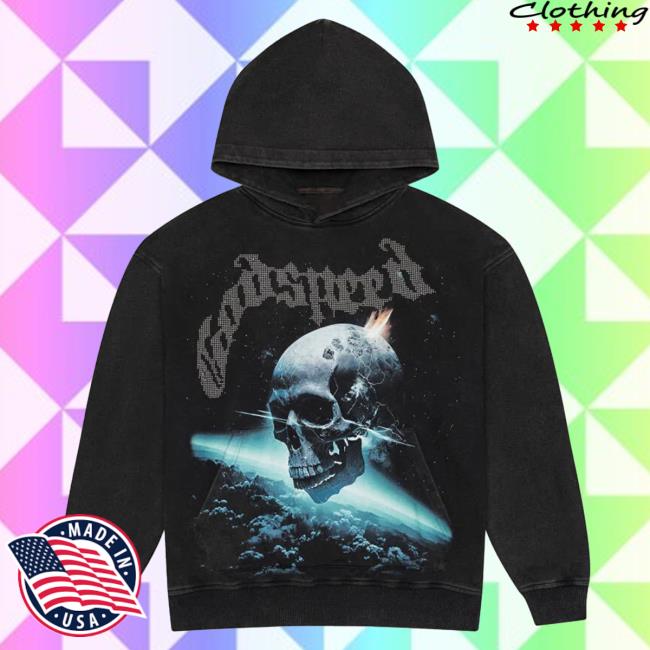 Official Godspeed Nyc Clothing Merch C.O.T.F Crewneck (Black Washed)