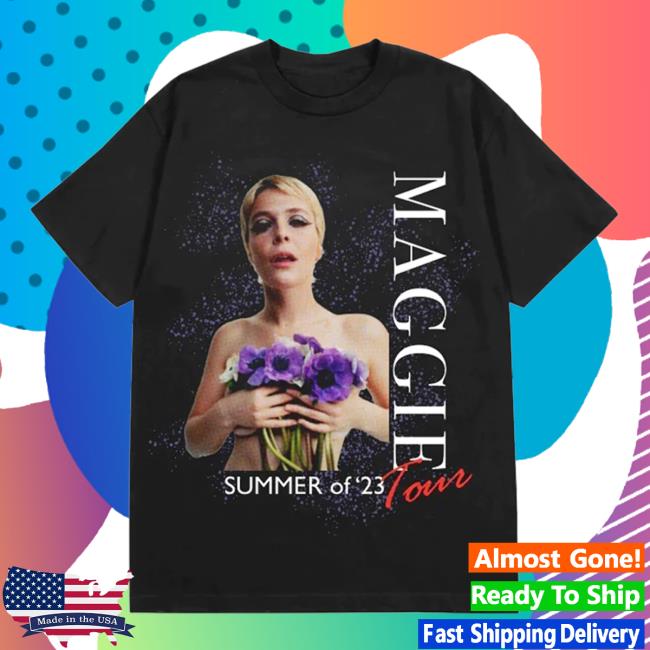 Official Maggir Rogers Merch Maggir Rogers Maggie Flower Summer Of '23 Tour Tees Maggir Rogers Apparel Clothing MaggirRogers