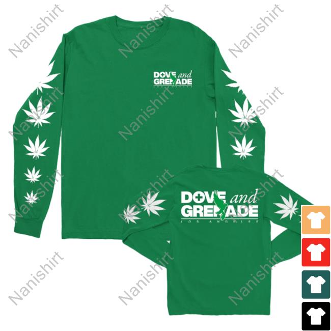 Hollywood Undead Merch Dove & Grenade Logo Long Sleeve