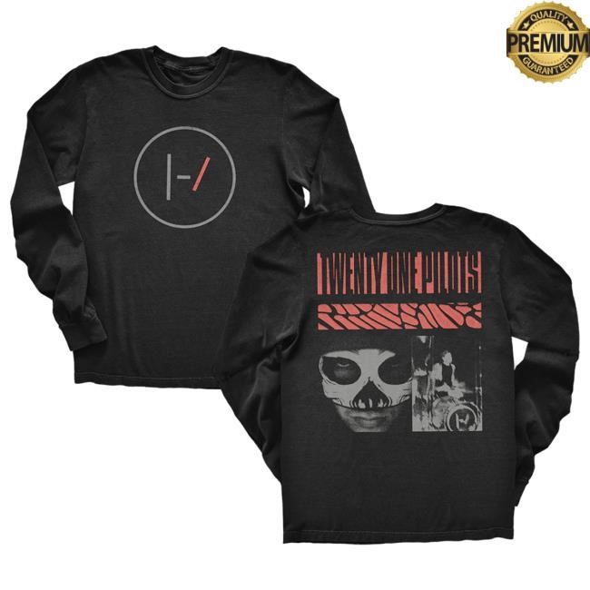 Official Twenty One Pilots Merch Store Twenty One Pilots Blurryface Anniversary LS T Shirt