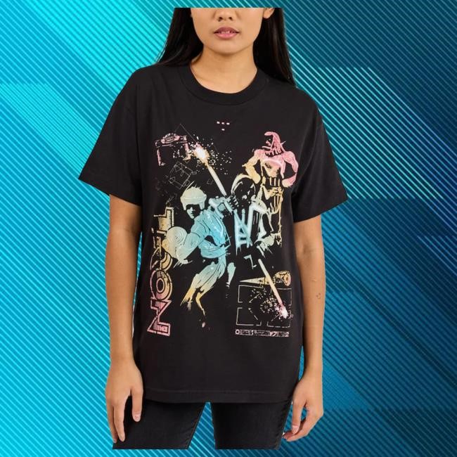 Official Heroes and Villains Merch Store Shop Disney Tron (1982) Action Pose Forge Tees Heroes & Villains