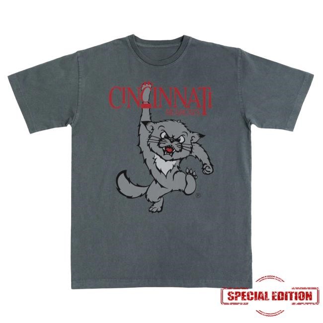 Slamgoods Cincinnati Bearcats Logo Heavy T Shirt