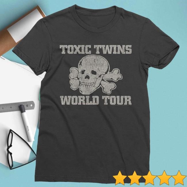 Official Aerosmith Merch Toxic Twins Vintage Shirts