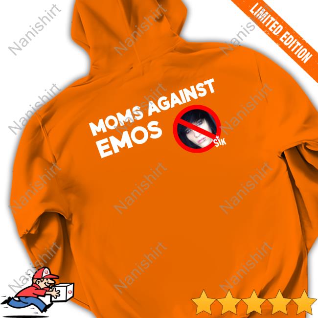 Official Sikbrand Merch No Name Moms Against Emos Shirt