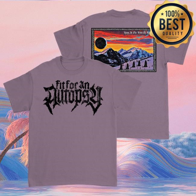 Official Fit For An Autopsy Merch Stone Of Sorrow Shirts