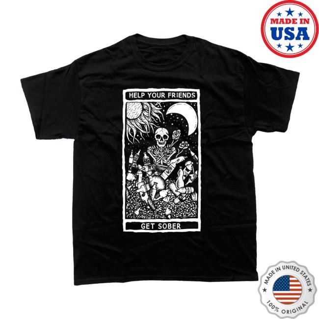 RØRY Help Your Friends Get Sober New T-Shirt Roxanne Emery Merch